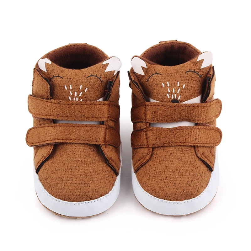 Baby Boots Infant Boys Soft Sole Booty Toddler Trainers Cute Cartoon Bear Panda Fox Boots For 1 Year Newborn