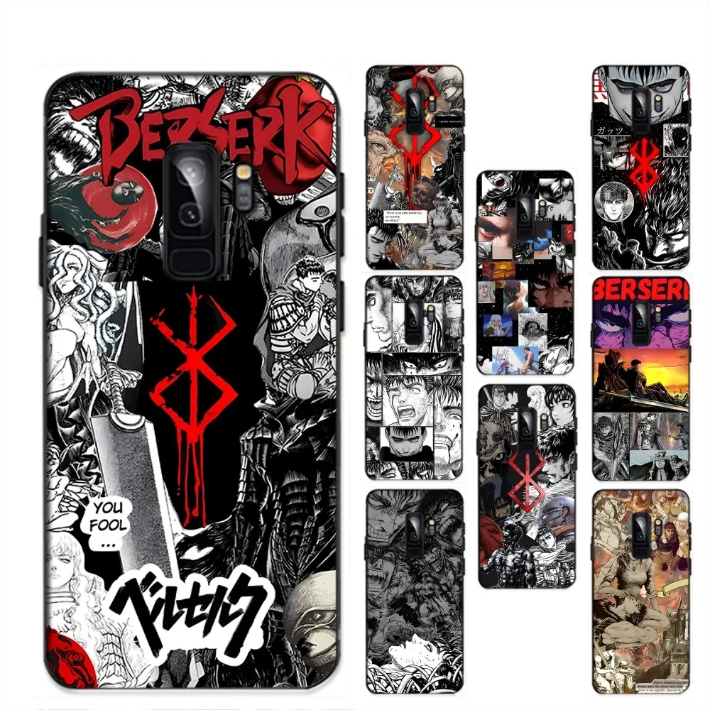 

Berserk Anime iphone case For Samsung S 9 10 20 21 22 23 30 23plus lite Ultra FE S10lite Fundas