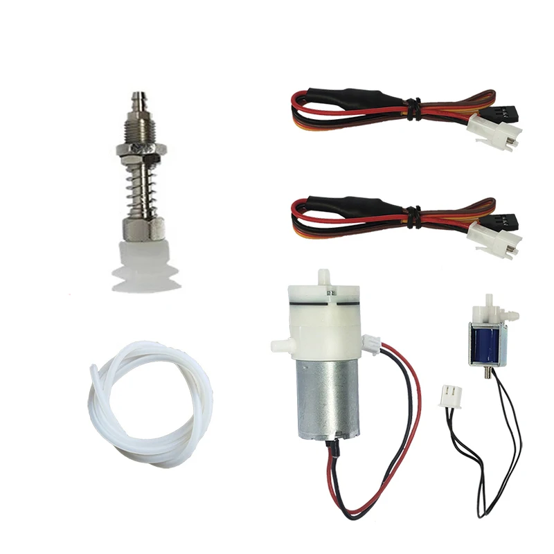 Robot DIY Kit 0.3/1/3/6/10/20kg Load Air Pump Suction Cup for Arduino with PWM Control Cable Robotic Arm Programmable