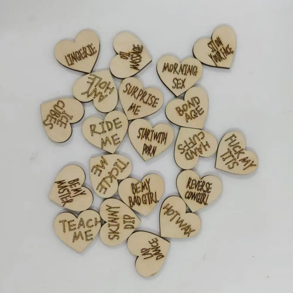 Useful Commemoration Tokens Unique Design Different Patterns Engraved Wooden Tokens  DIY Wooden Tokens Present 5