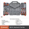Crescent 180 Piece Professional Tool Set in Tool Storage Case - CTK180 3