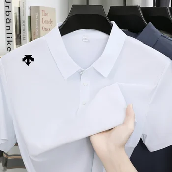 Polo Ricamata da Uomo - Maglietta Sportiva alla Moda, Comoda e Traspirante, T-Shirt Casual di Alta Qualità per l'Estate - Camicia da Uomo