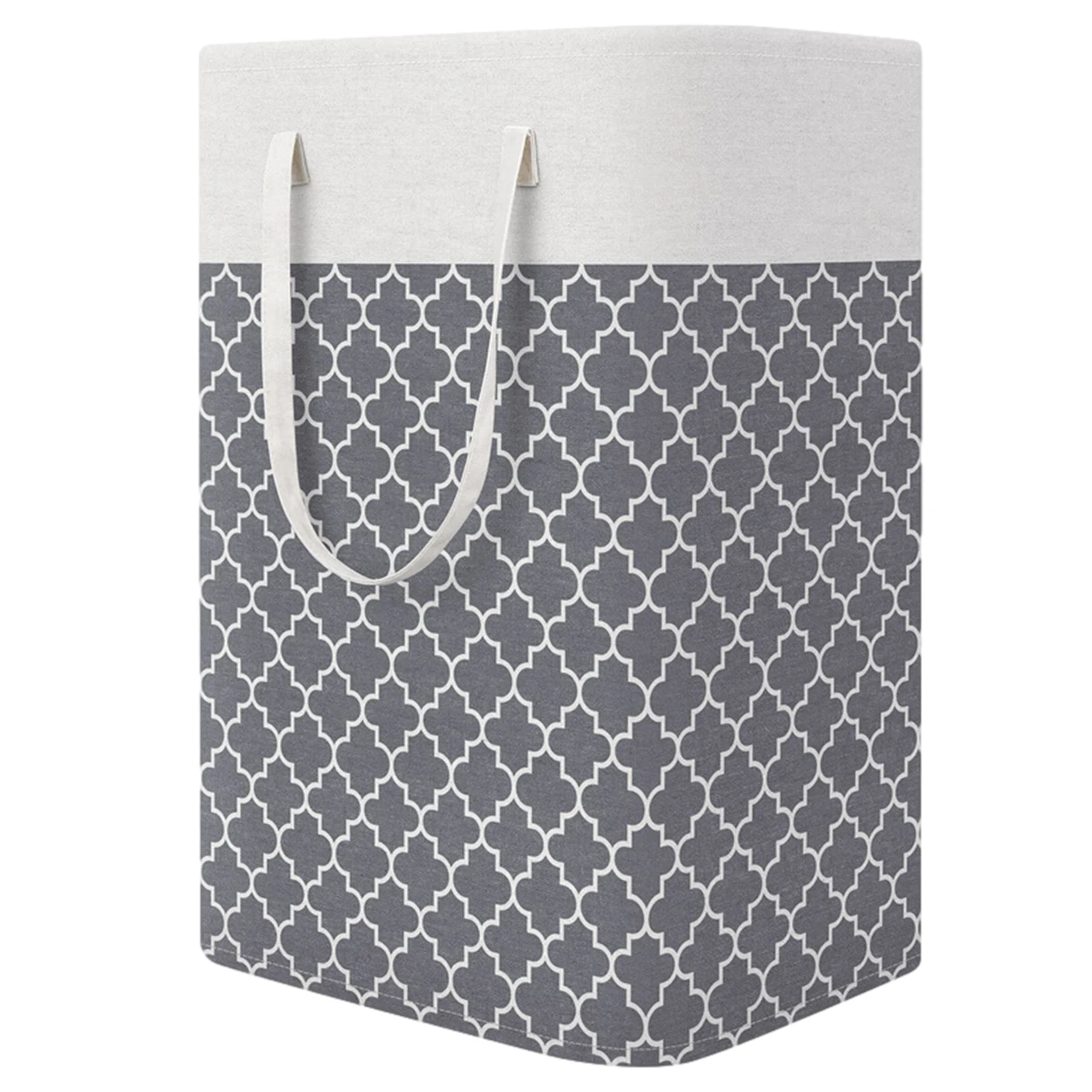 Dirty Clothes Hamper Collapsible Bathroom Hamper With Handle 75L