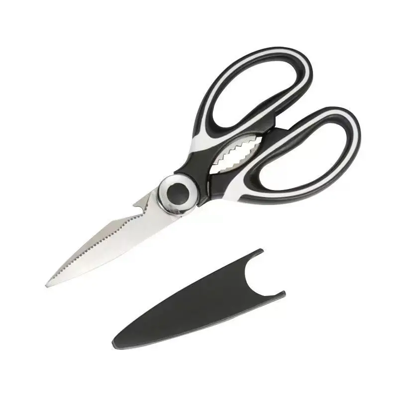Kitchen Scissors Multifunction Stainless Steel Home Vegetable Chopping Chicken Bone Fish Food Multi-Purpose Tool