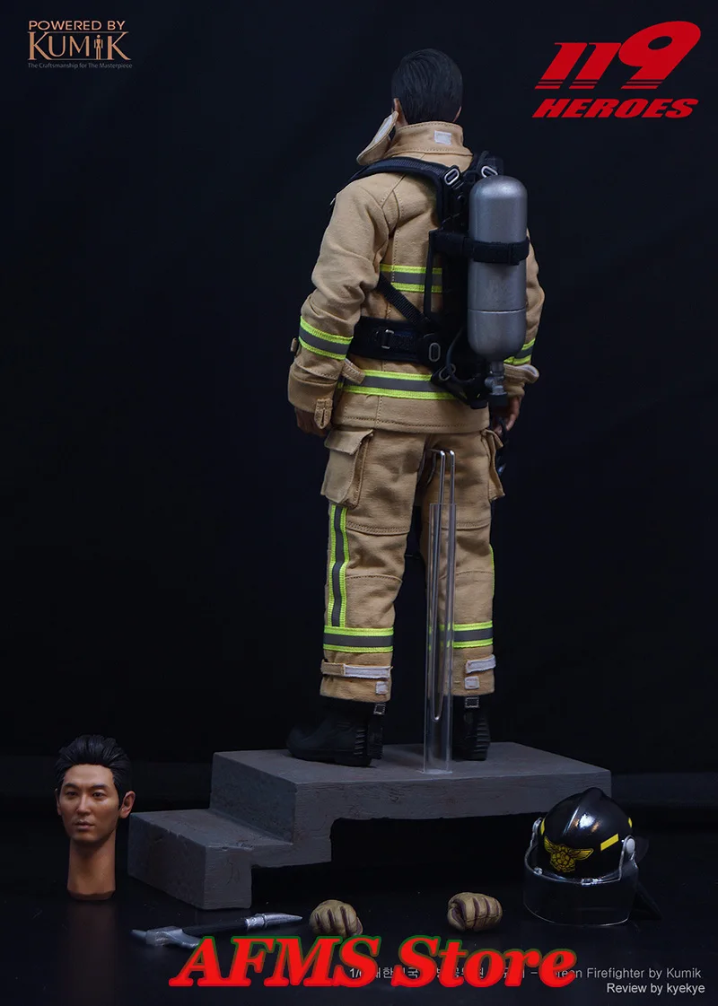 1/6  フィギュア用　防火服　消防士　Fire Fighter フィギュア 1/6 消防士 Fire Fighter 絶版品 その4
