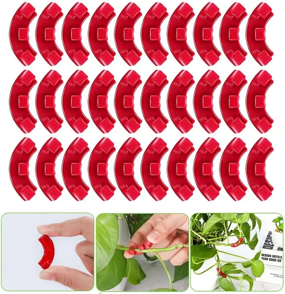 

50PCS 90 Degree Plant Trainer Bending Clips Plant Stem Training Clips for Low Stress Training and Plant Growth Bending Training
