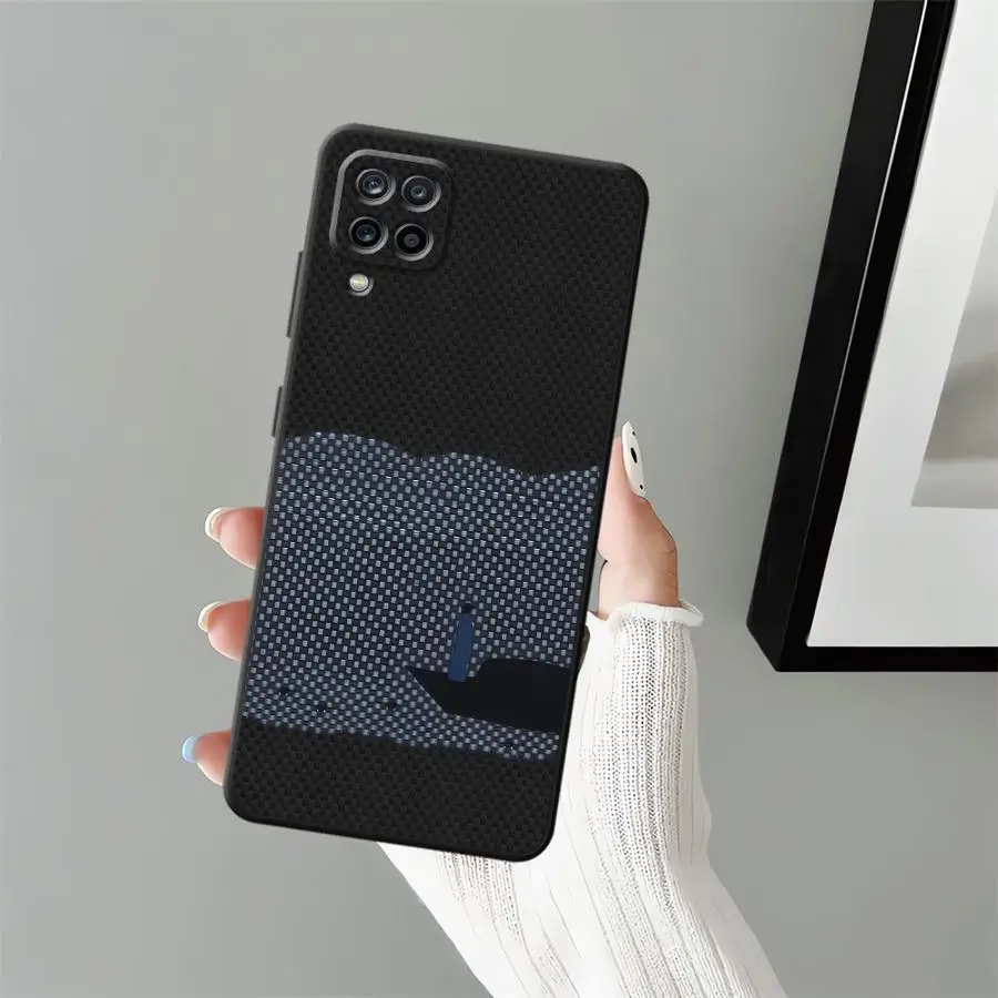 Black Woven Universal Phone Cover Case