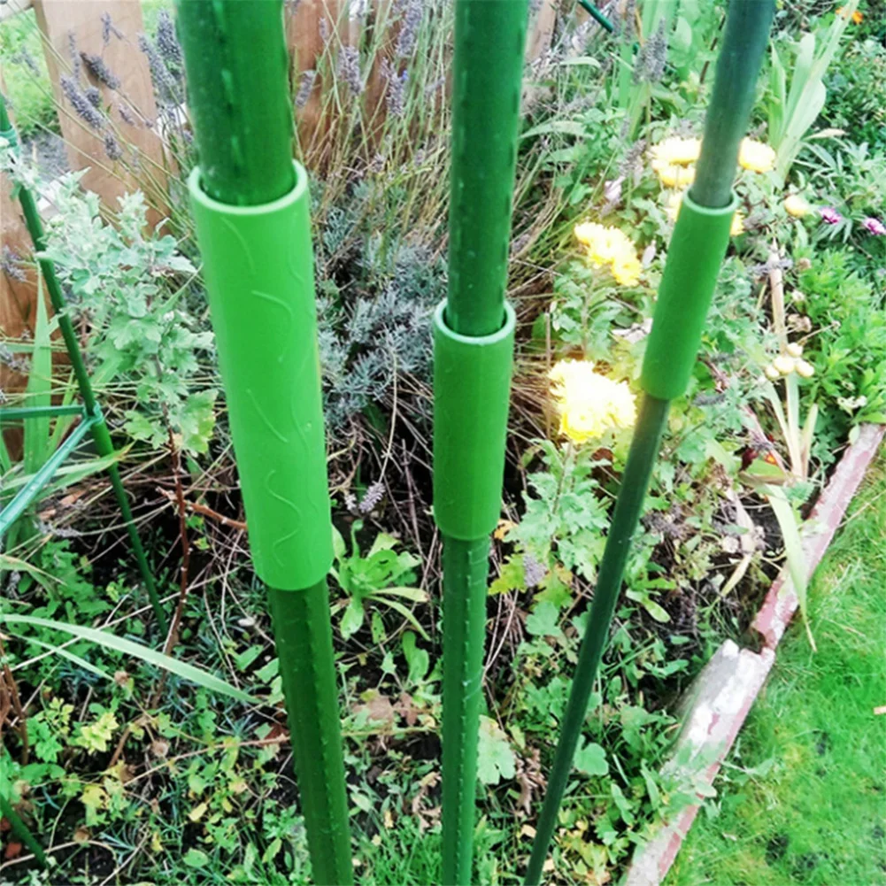 

20PCS Plant Support Rod Connector Connect Pipes Easy Installation Fix Greenhouse Film Brackets Sun Shade Net Pole Connector