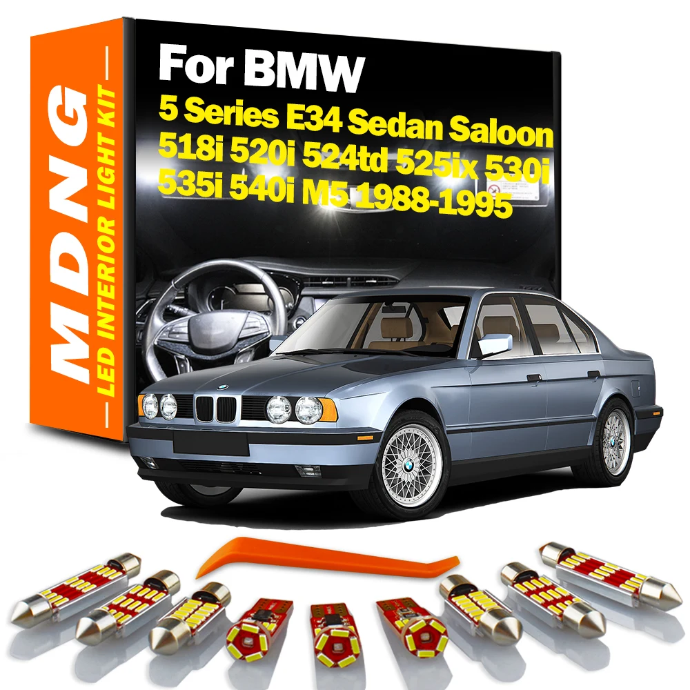 SMD LED Innenraumbeleuchtung BMW E53 X5 Orange