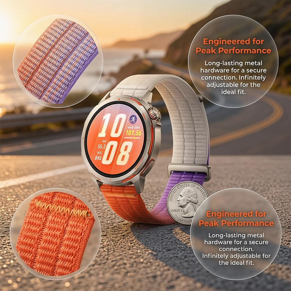 Breathable Nylon Sport Band Replacement Wristband