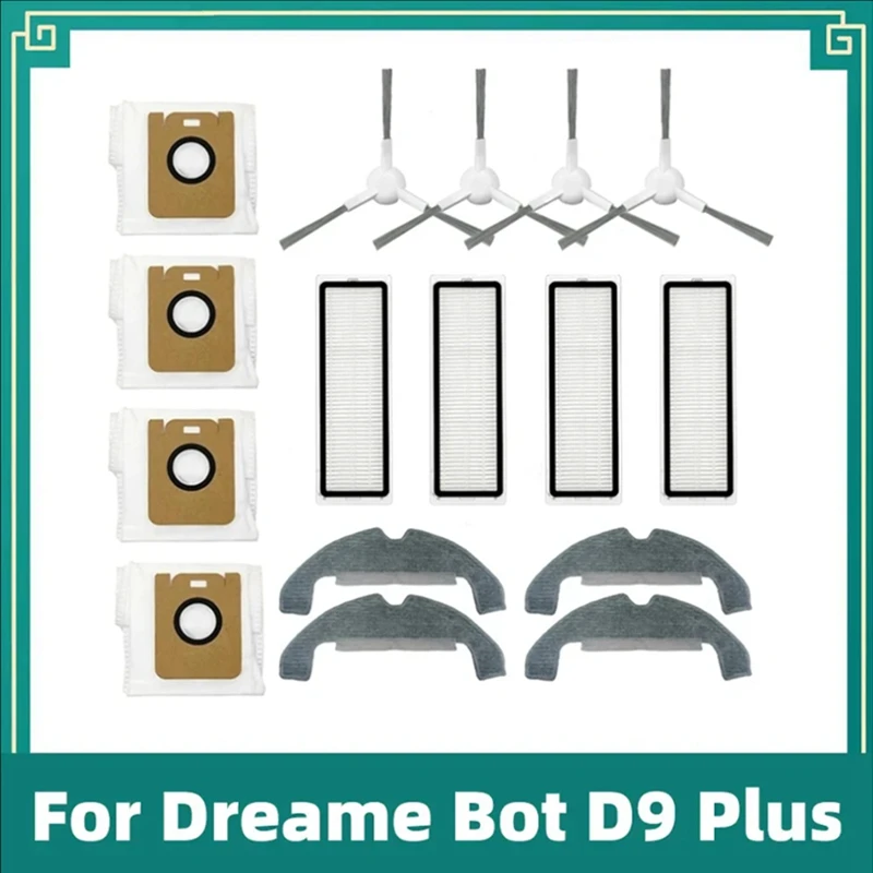 

Фильтр НЕРА Для робота-пылесоса Dreame Bot D9 Plus RLD11GD, боковая щетка 16 шт.
