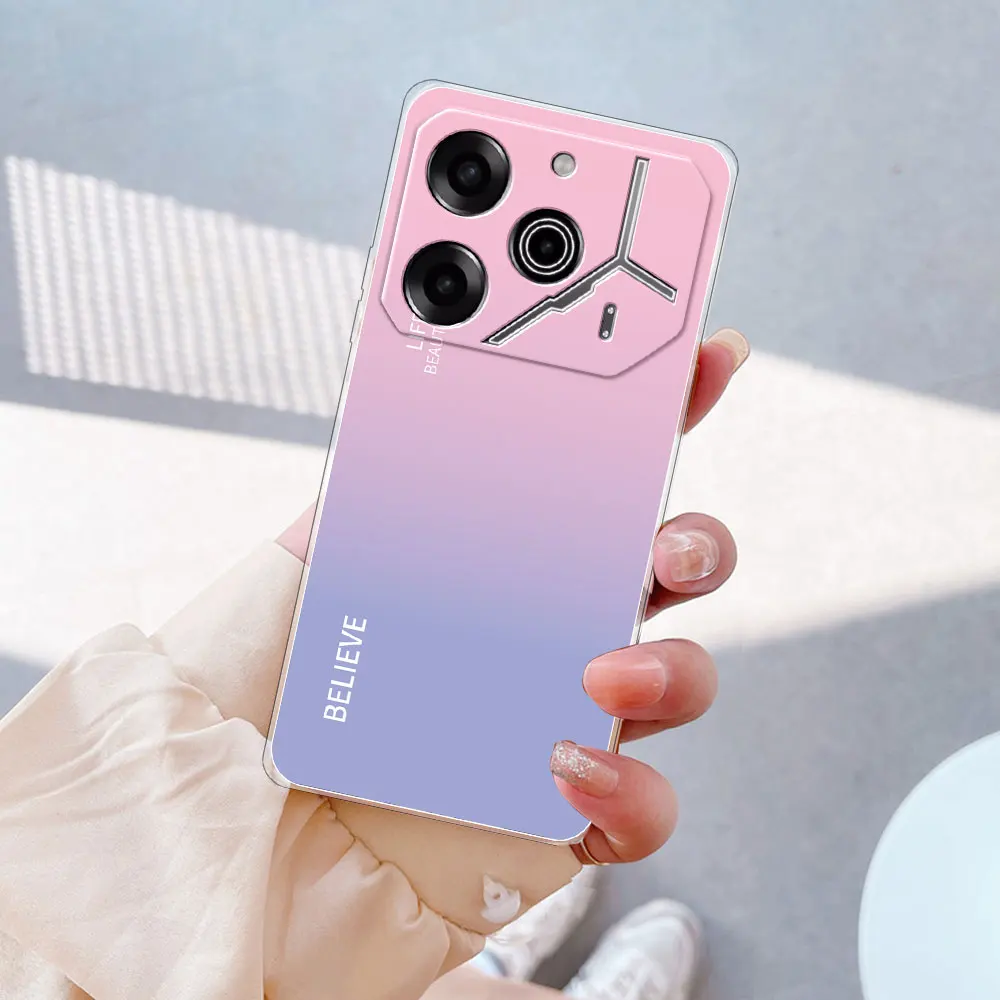 Clear Soft Silicone Phone Case - Transparent Protective Cover