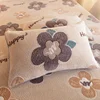 Nowflakes Pile Sheet Is Tasted The Fitted  Autumn Winter Thickened Warm Cartoon Bed Cover 360 Degree Mattress with Elastic Wrap 4