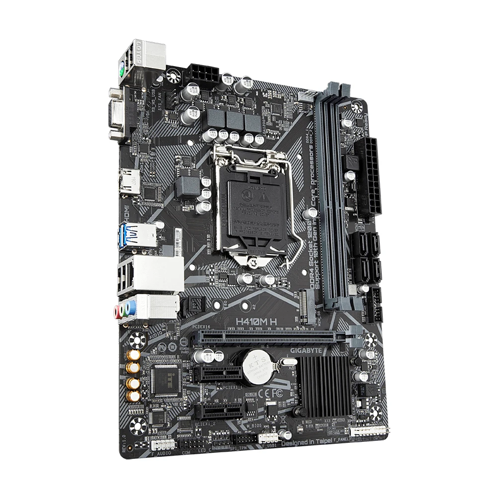 MSI-H410M時間マザーボード,i9-10900K, i9-10900, i5-10600K cpu,intei 