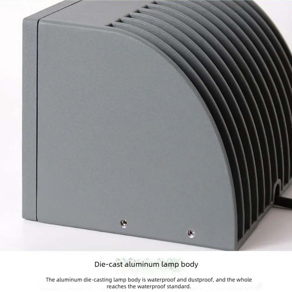 LED beam spotlight outdoor waterproof villa Roman column spotlight 24W hotel wall washer beam light
