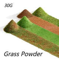 30G Terrain Powder Model Static Grass Simulation Ground Powder Foliage for Railway Train Wargame Landscape Scenery for Diorama 1