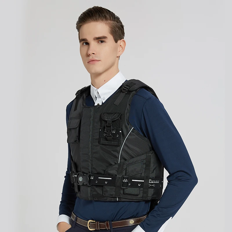 Equestrian Safety Armor Adult Children Four Seasons Protective Vest Thick Riding Equipment Comfortable Lightweight 5