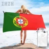 More Design Portugal Flag Emblem Bath Towel Quick dry Microfiber Absorbing Soft Water Breathable Beach Swimming Bathroom 2