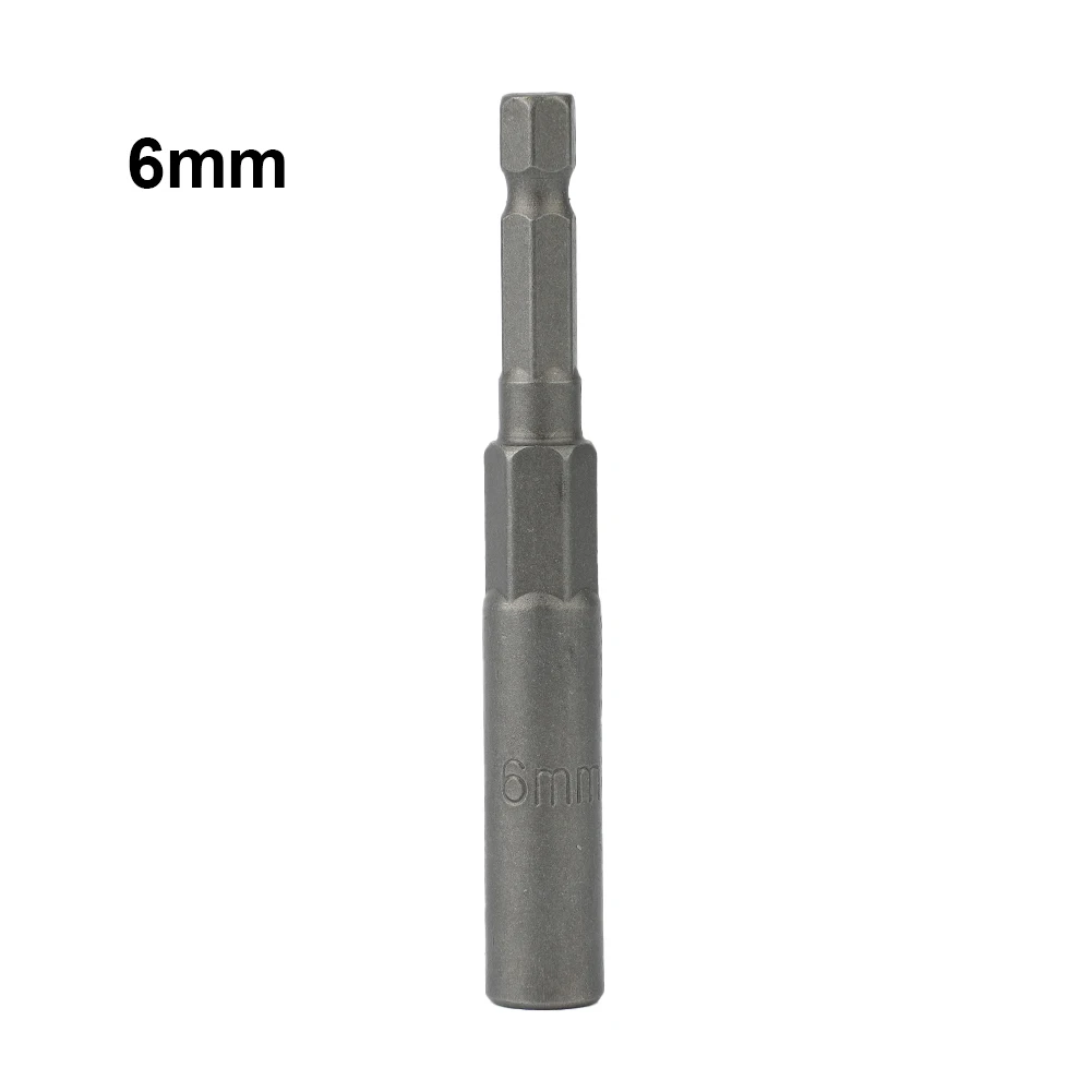 1PC Hex Buchse Hülse Düsen Mutter Fahrer 80mm HRC60 5,5mm-19mm Power Schraubendreher Griff Werkzeuge bohrer Schlagschrauber – Detail 11