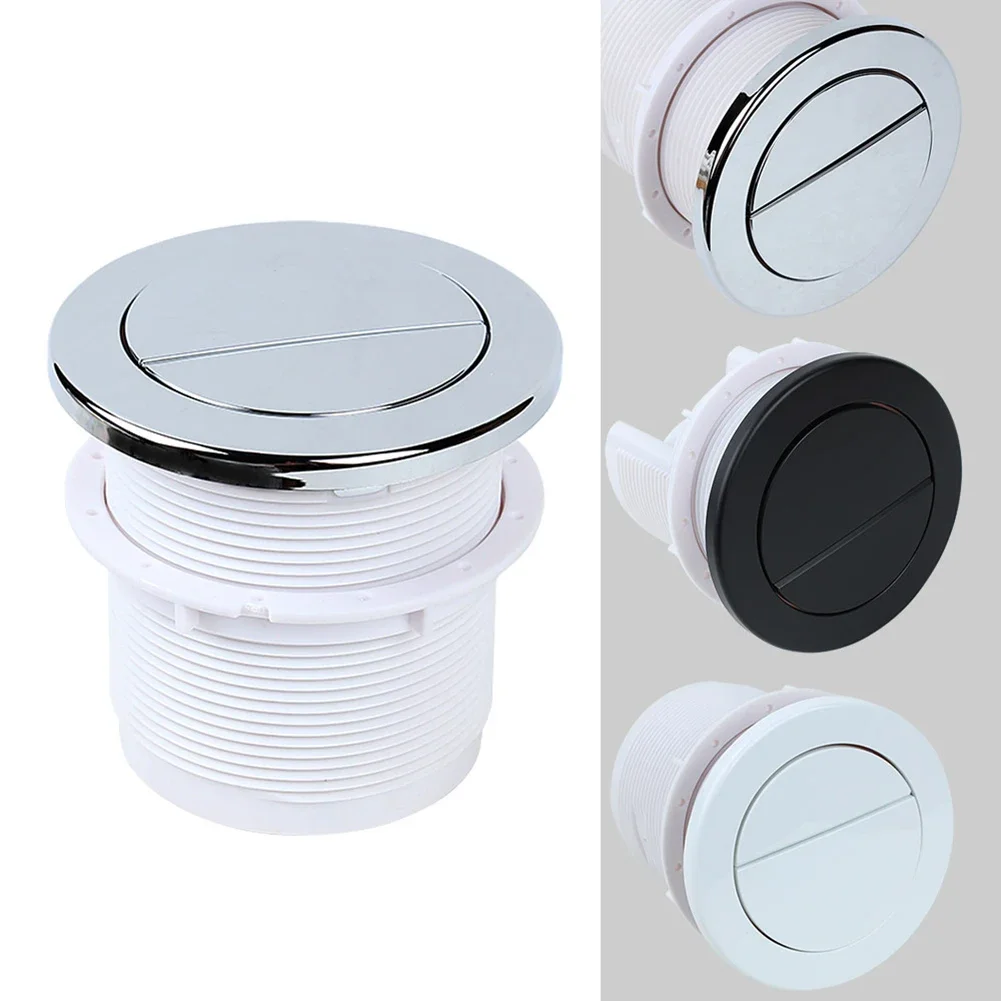 1pcs Dual Flush Push Button Toilet Push Button Air Type Pneumatic &lrm;ABS Toilet HBathroom WC Tool Parts