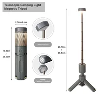 2024 new Camping light Telescopic and Collapsible Camping Lanterns with 2 Light Sources Mobile Lighting 10500mAh Flash Light 2