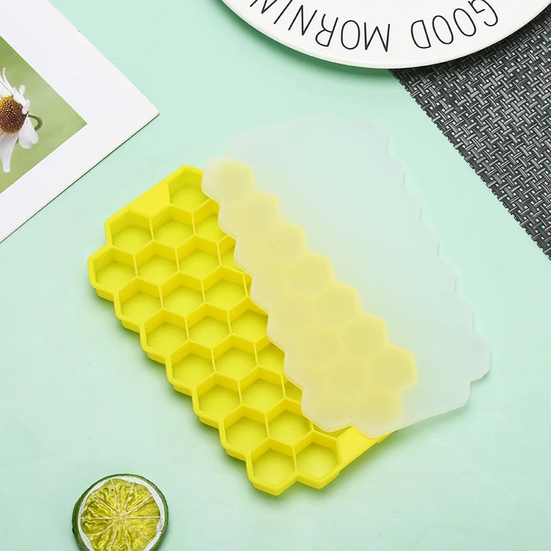 Stampo Per Cubetti Di Ghiaccio In Silicone Con Coperchio E Imbuto, Design A Sfera, Per Whisky, Cocktail, Regalo Divertente