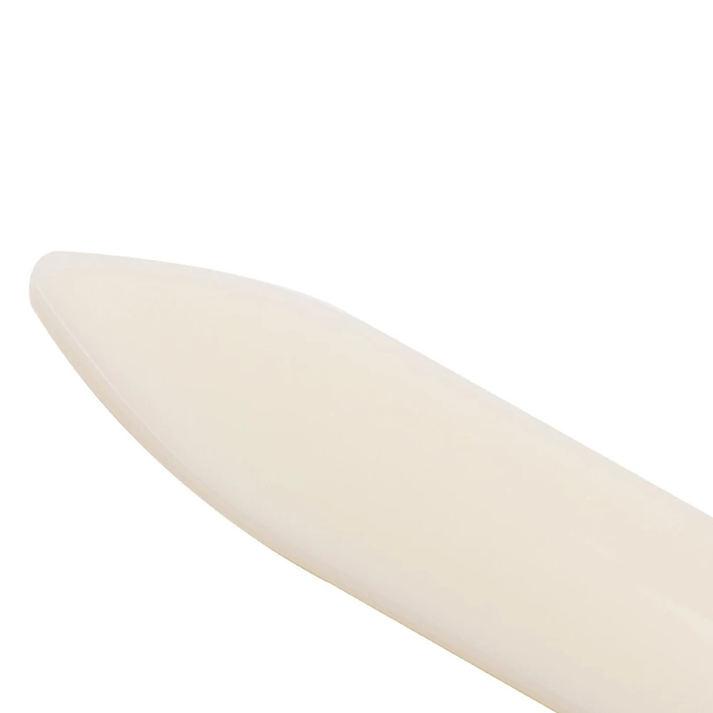 Natural Bone Folder Multifunctional DIY Leather Craft Tool Sewing Accessories For Folding Creasing Burinishing Edges 2PCS