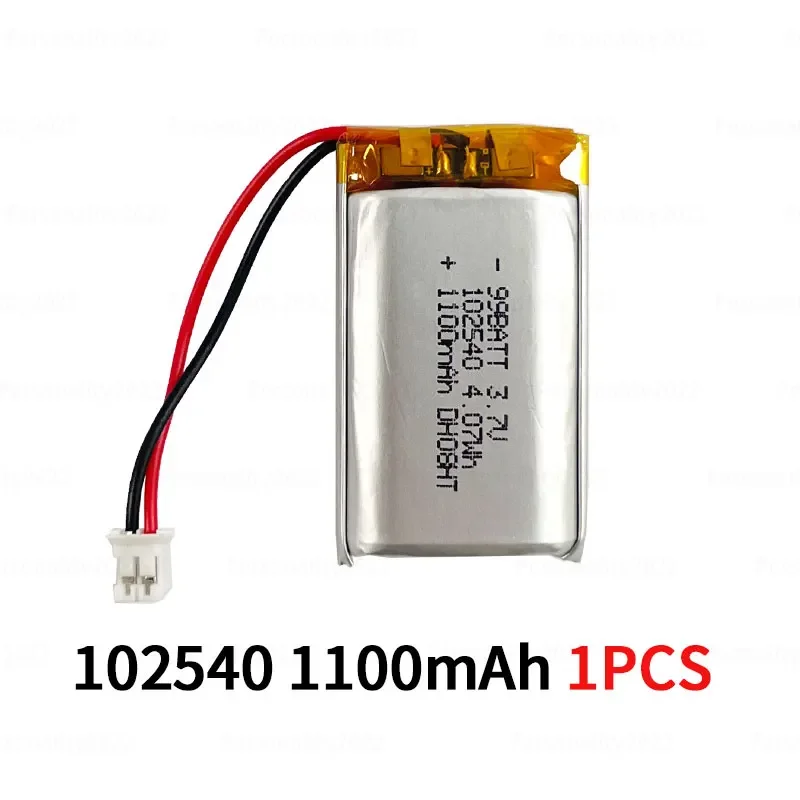 D Lipo 3.7V 102540 Battery 1100mAh Polymer Lithium Batteries
