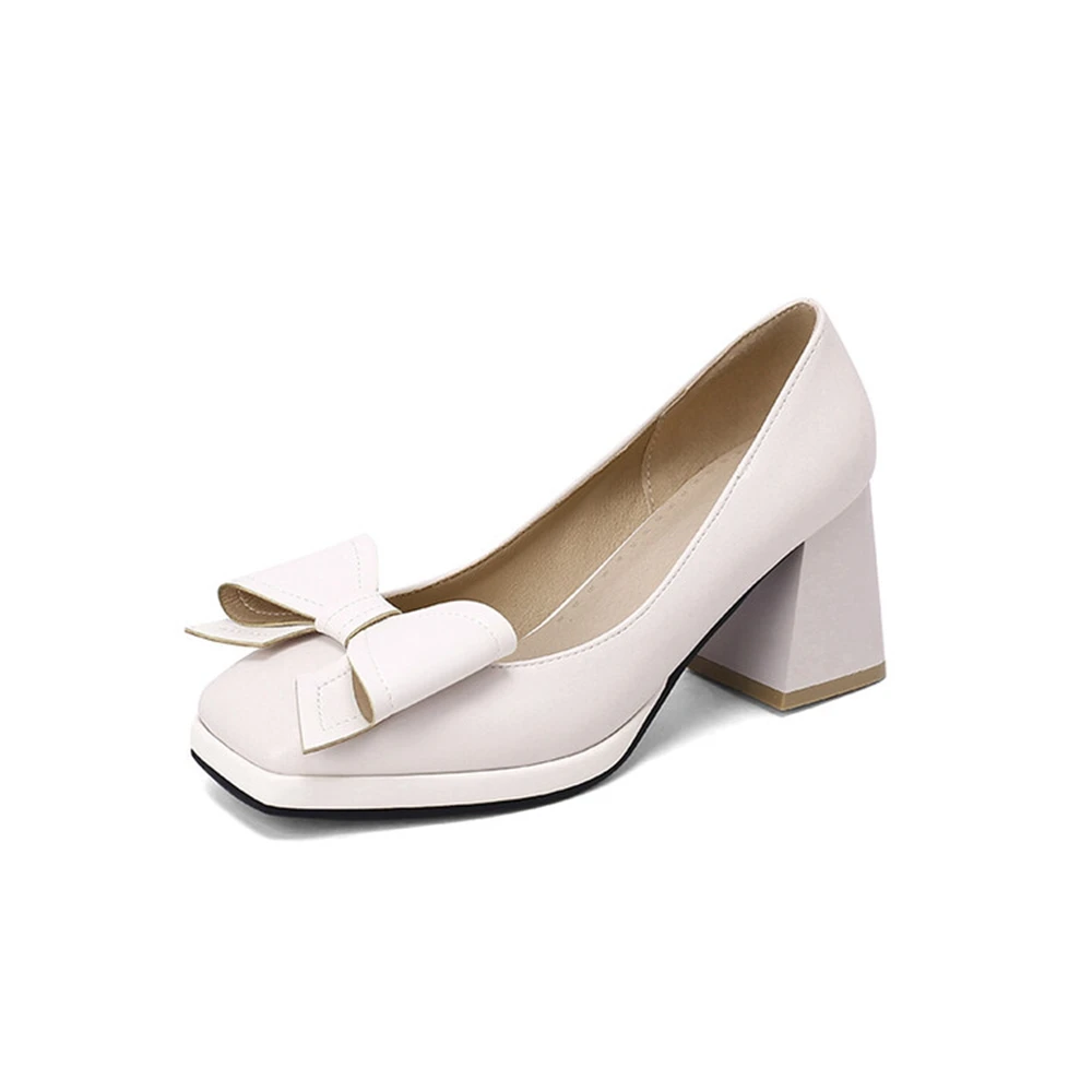 

Женские дизайнерские туфли на высоком каблуке, Роскошные туфли в римском стиле с бантом, большой размер 48, 2023-2, 607