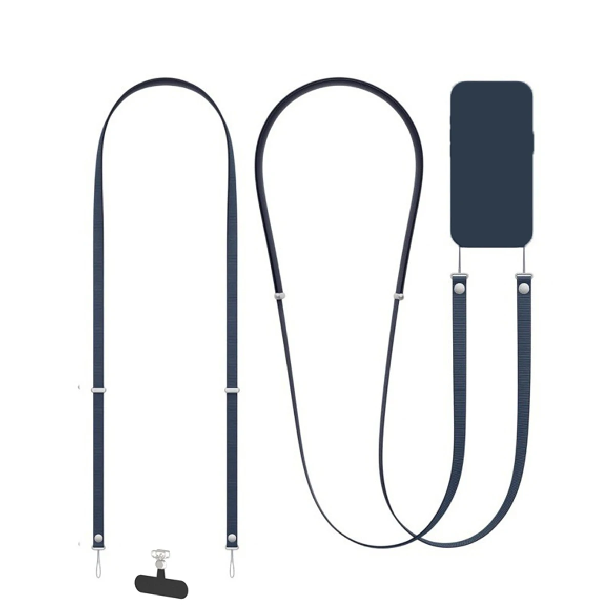 Magnetic Crossbody Adjustable Phone Lanyard with Universal Attachment
