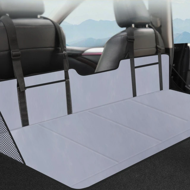 Pour Tesla voiture panneau d'extension arrière matelas voiture lit de voyage lit gonflable matelas panneau d'extension siège arrière neutre support plat 1