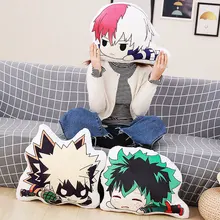 

50cm My Hero Academia Anime Plush Toys Boku Yoh Asakura Katsuki Bakugo Shoto Toooroki Pillow Cartoon Stuffed Toys Girl Kids Gift