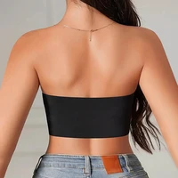 AishangUnderwear Bra Women‘s Front Closure Bra Brassiere Push up Smooth Strapless No padding Seamless Regular Sexy Women Summer - Image 3