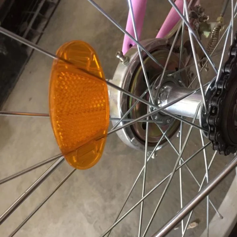 Bike Accessories Road Bike Warning Spoke Safety Reflector Light MTB Bicycle Wheel Rim Reflective Clip Reflector Light Cycling Accessories