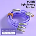 Purple 3 in 1 Cable