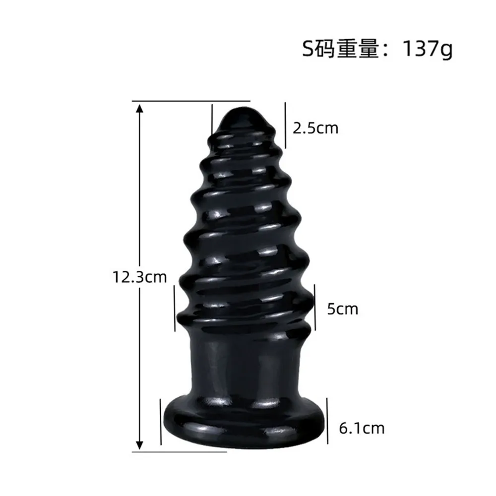 Clear Anal Plug G-spot Stimulation Massager Suction Buttplug Anus Expander Dildo Sex Toys for Couples Adult Erotic Games Product