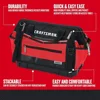 Zippered Tool Bag, 31 Pocket Organizer, Heavy Duty Tool Tote (CMST17622) 2