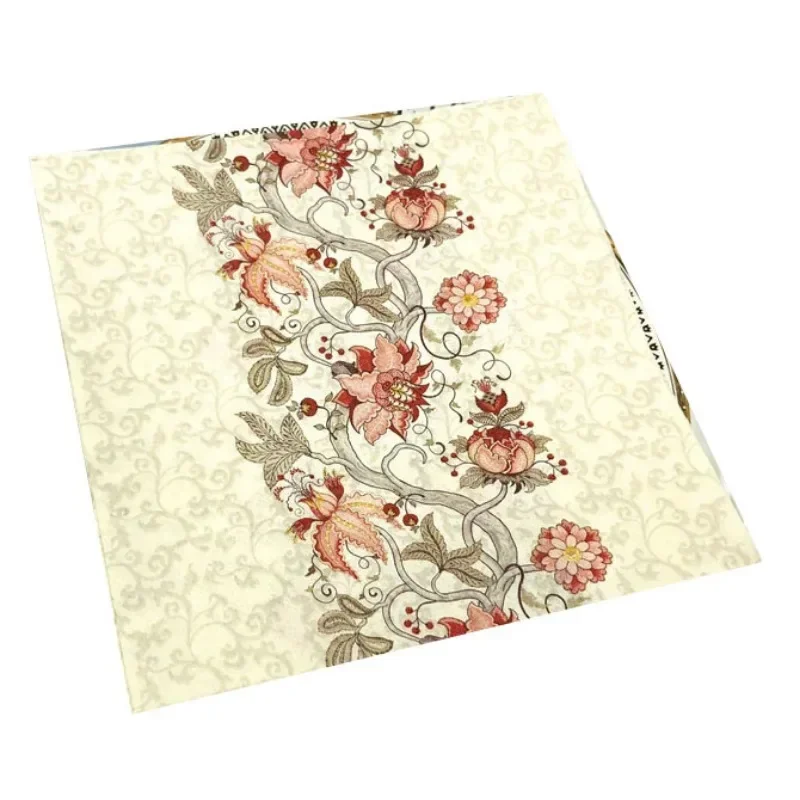Paper Napkins Colorful Printed Restaurant Cafe Square Virgin Paper 20pcs/pac 33c