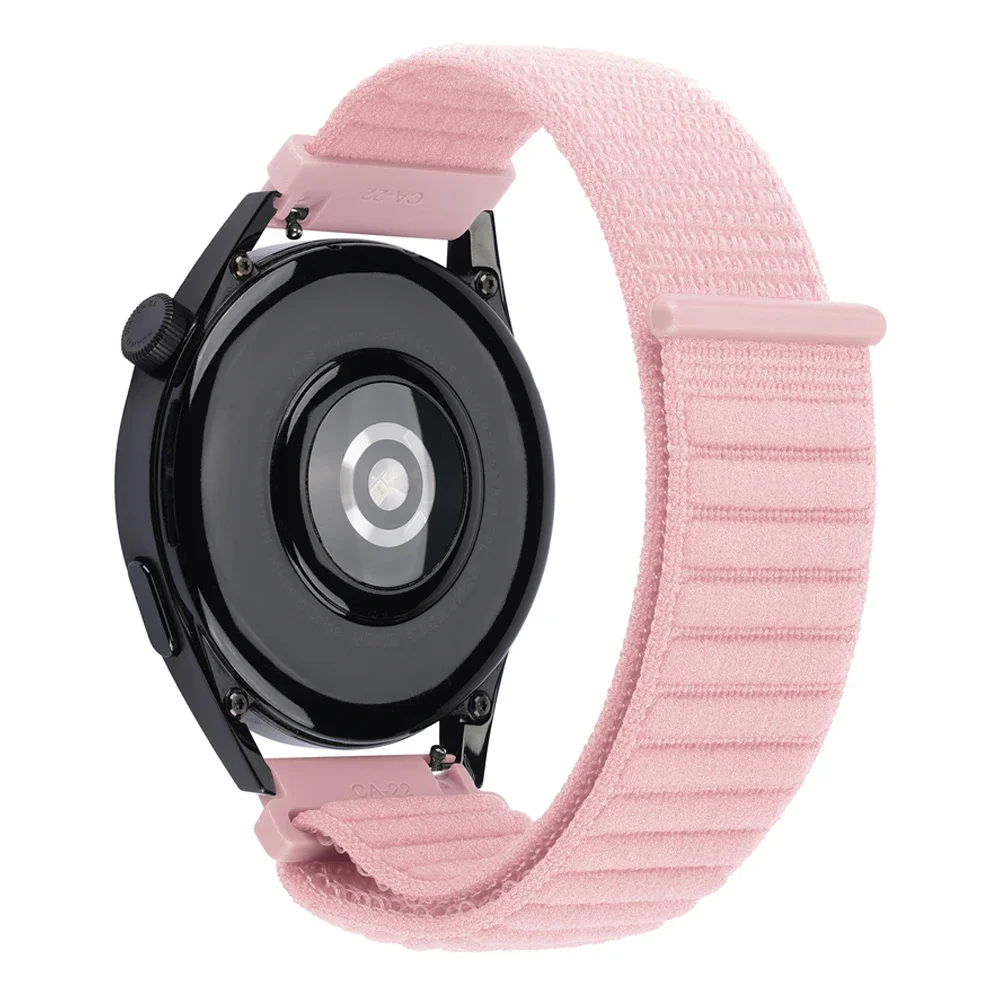 Nylon Loop Watch Strap, 20mm 22mm Band, Fitness Correa Bracelet
