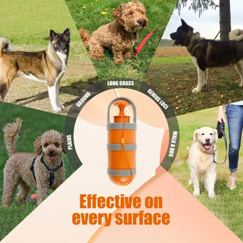 Dog Pooper Scooper Portable Pet Waste Picker with Garbage Bag Handheld Claw Poop Scooper Outdoors Pet Poop Waste Pick-up Cleaner 5
