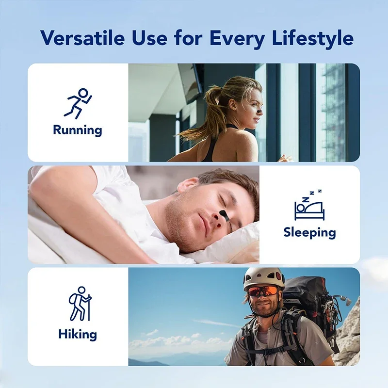 62/310Pcs Breathing Nose Strips, Nasal Strips for Sleeping, Exercise Air Intake and Improve Sleep Strong Anti Snoring Nose Strip