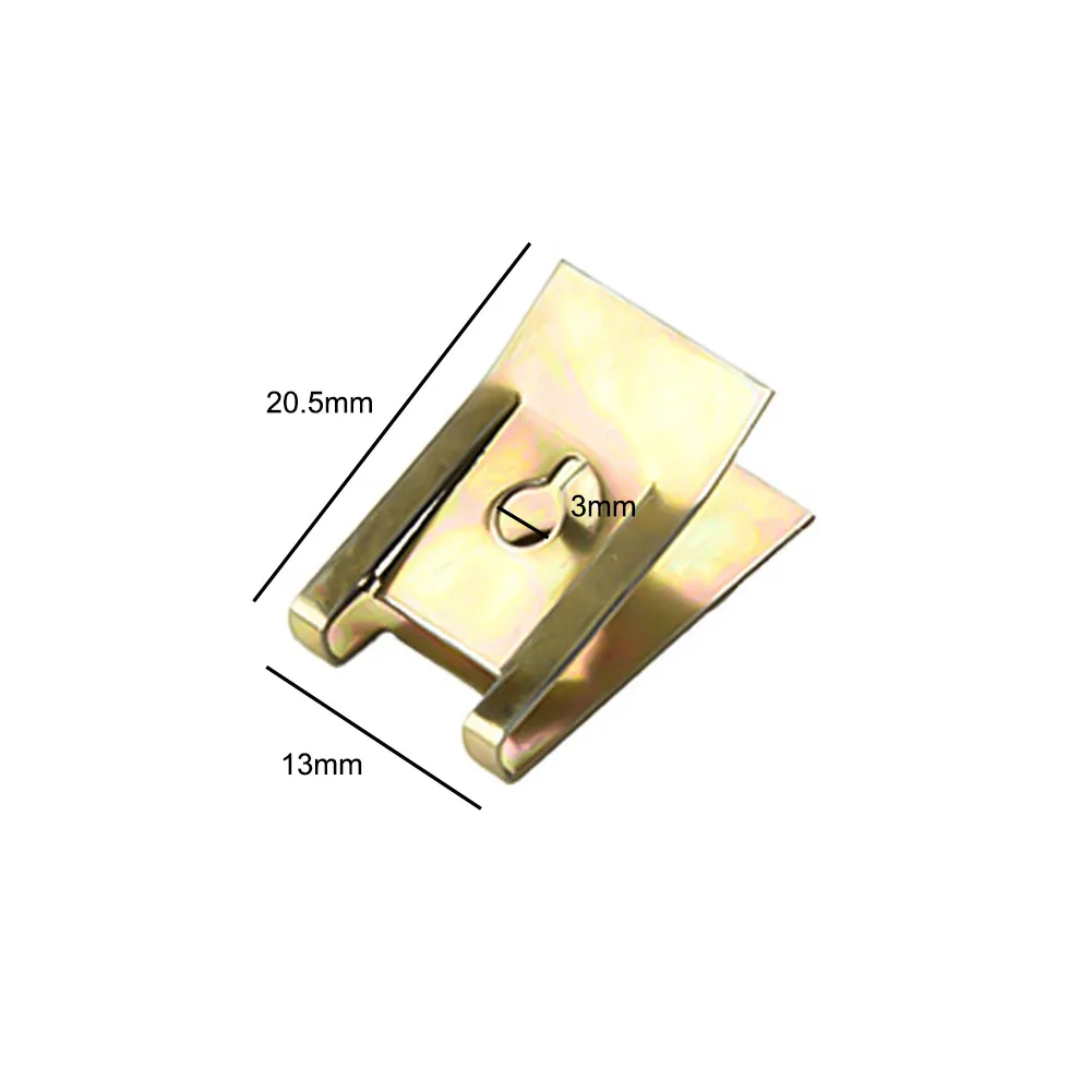 

Metal Panels Motorcycles Fastener U-Type Clips Machine Set Interior Replacement Dashboards Door Accessories Parts
