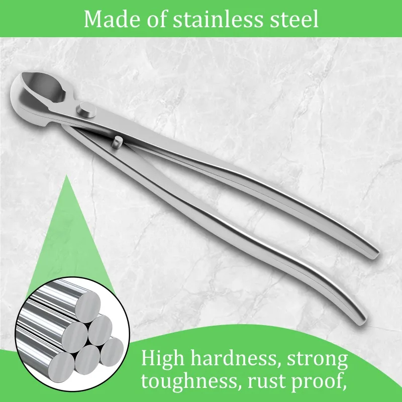 Practical Bonsai Beauty Set Stainless Steel Wear Resistant Bonsai Tree Set Tool Time Saving Trimming Set Ergonomic Long Handle