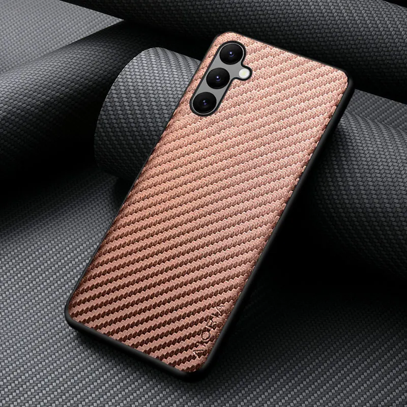 Carbon Fibre Pattern Protective Phone Case Cover