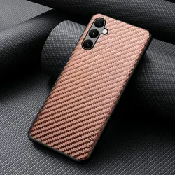 Carbon Fibre Pattern Protective Phone Case Cover for Galaxy A14 5G (CF)