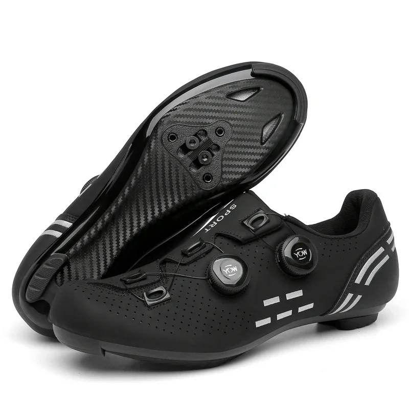 Chaussures de vélo route - Homme - Gris - SPD Cales - Entraînement