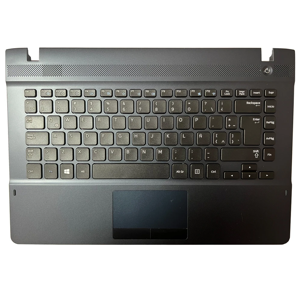 Teclado Brasil Latim para Samsung Np270e4e Np270e4v Np275e4v Np300e4e com Apoio de Mãos Touchpad Capa Superior Ba7504435k Novo - Imagem 3