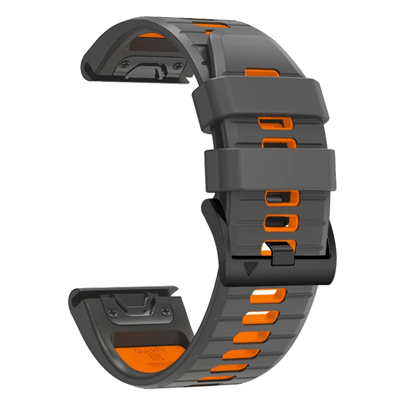 Two-Tone Silicone Strap