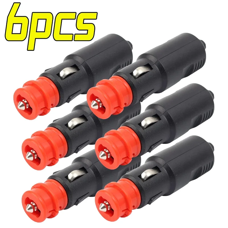 Universal Car Cigarette Lighter Power Plug Adapter - 12V-24V Socket Accessory Pack