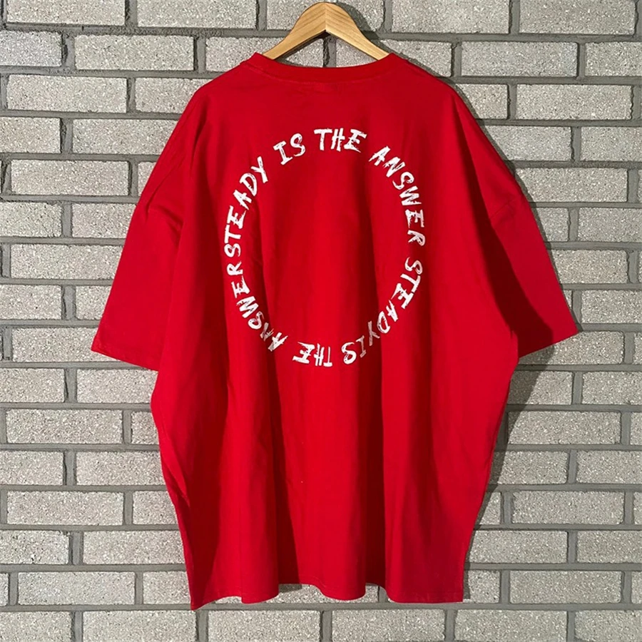 palm angels t shirt red